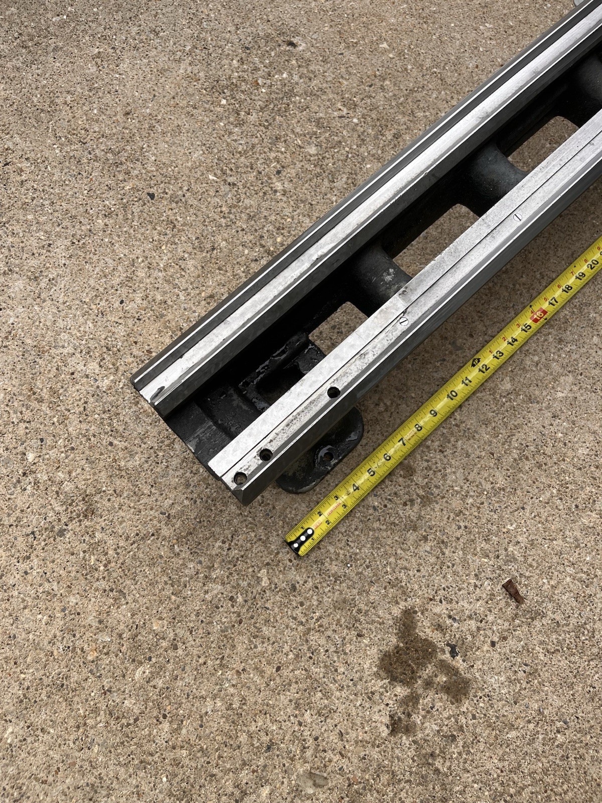 South Bend 9” Or 10K Lathe Bed, Rack & Risers Holes For QCGB – See Photos