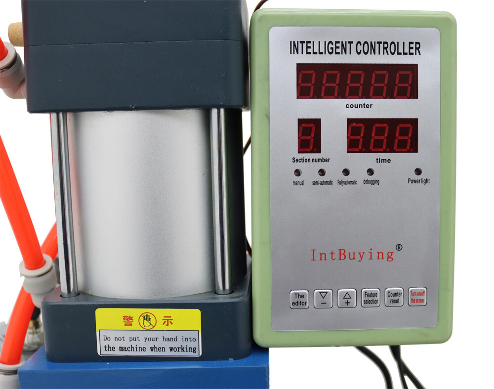 2205Lbs/1000kg 110V Pneumatic Punch Press Machine with controller Pressure 1 ton