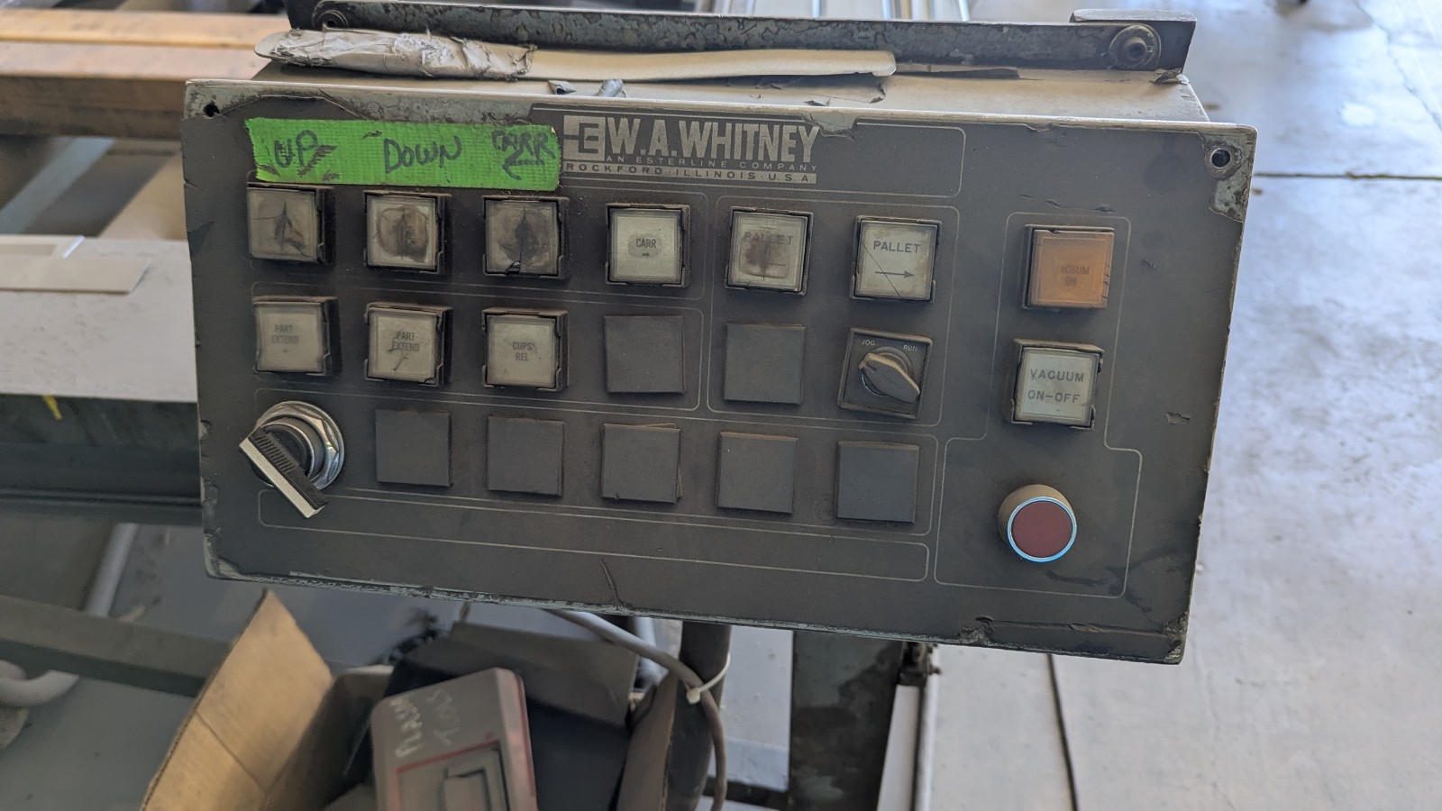 Esterline Whitney 3700 ATC Turret Punch Press Automatic Manual Electric