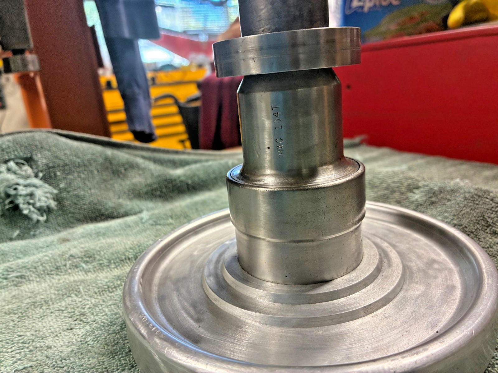 South Bend 10L 5c Collet Drawbar