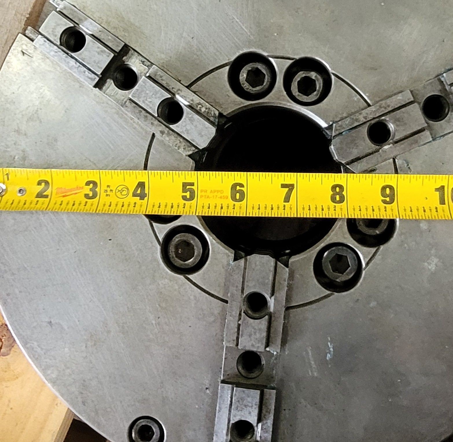Pratt Burnerd International 12″ 3 Jaw Chuck A1-8 Mount