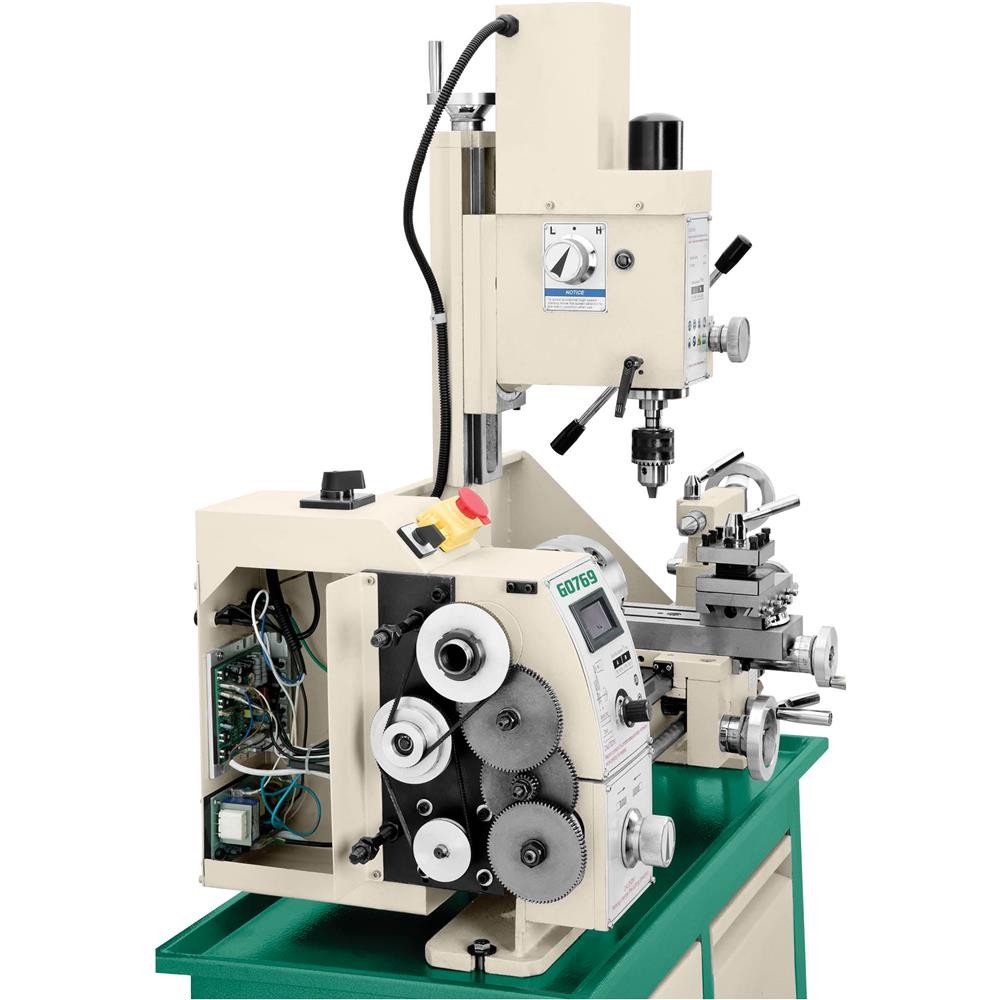G0769 8″ x 16″ Variable-Speed Combination Lathe/Mill