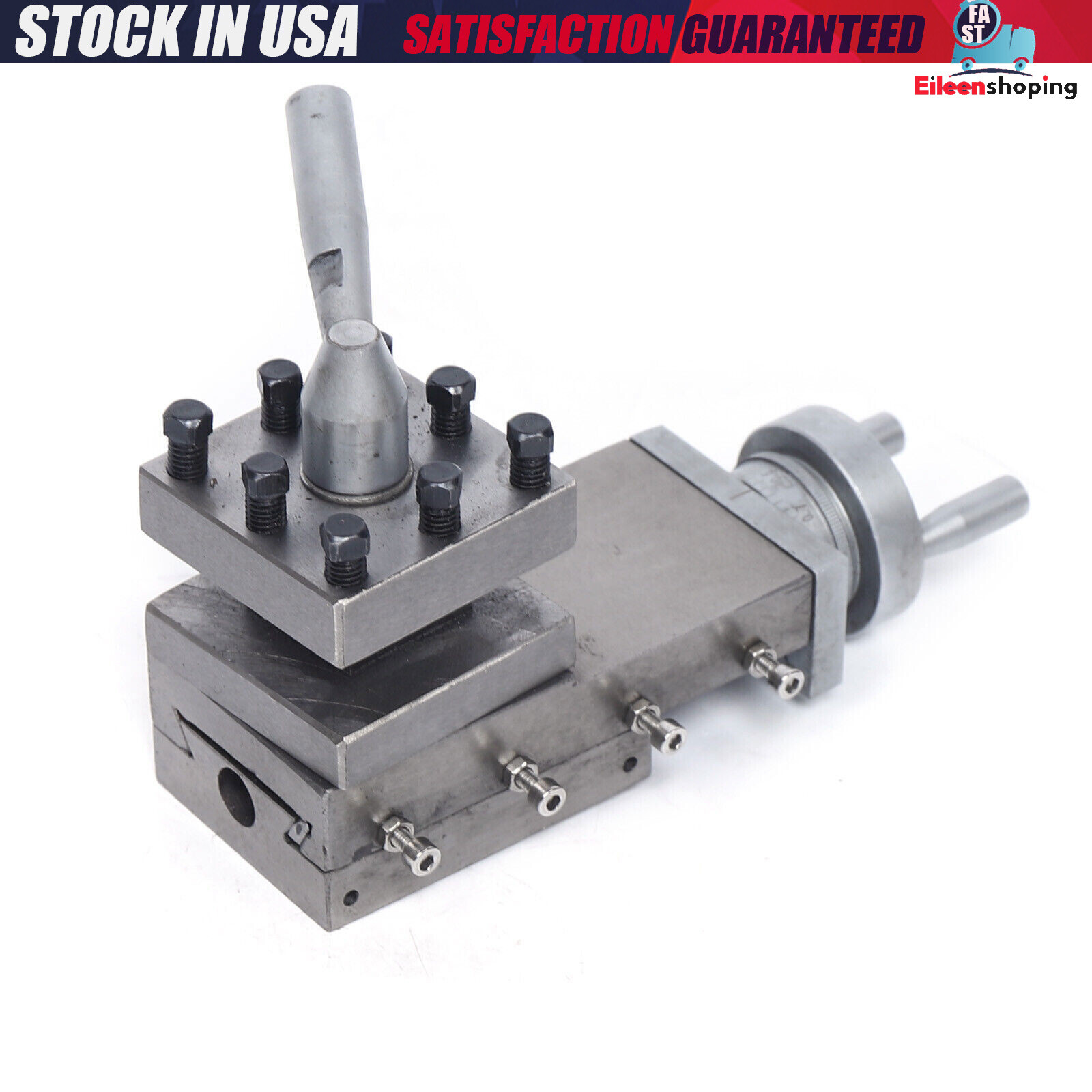 METAL LATHE CROSS SLIDE & TOOL HOLDER Compound Lathe Parts Stroke 90mm M5*35 NEW