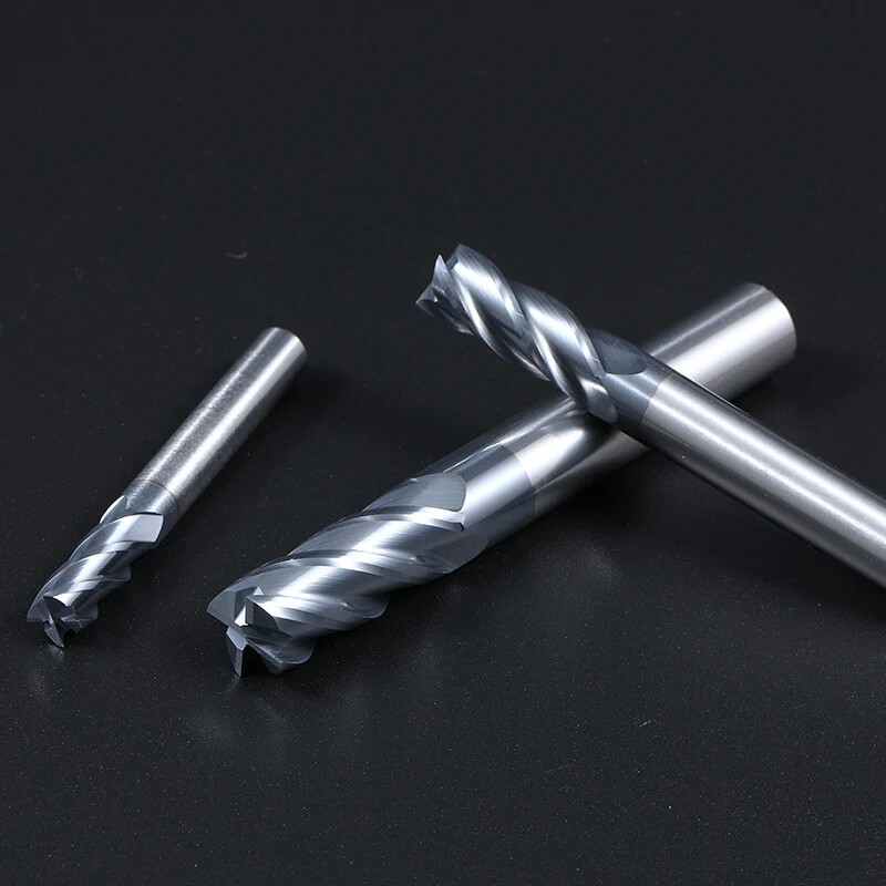 Flutes Carbide End Mill Alloy Tungsten Steel Cutting Milling CNC Machine HRC50