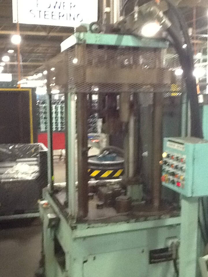 50 TON ORIGIN 4 POST HYDRAULIC PRESS 21″ STROKE 36″ DAYLIGHT 33″ x 33″ BED 32″ x