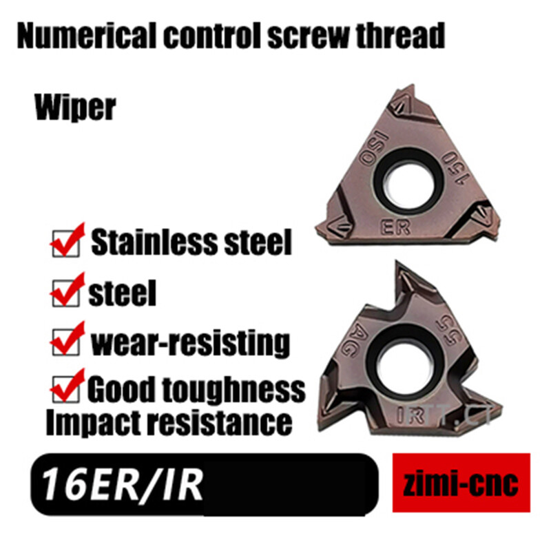 CNC thread insert 60 degrees 16ER/IR/1/2/3/11/14w Internal thread turning head
