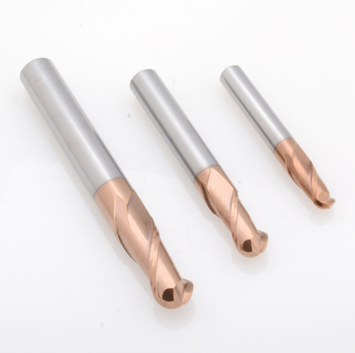 Slons S100 Solid Carbide Ball Nose End Mill HRC50 CNC Milling Cutting Tool