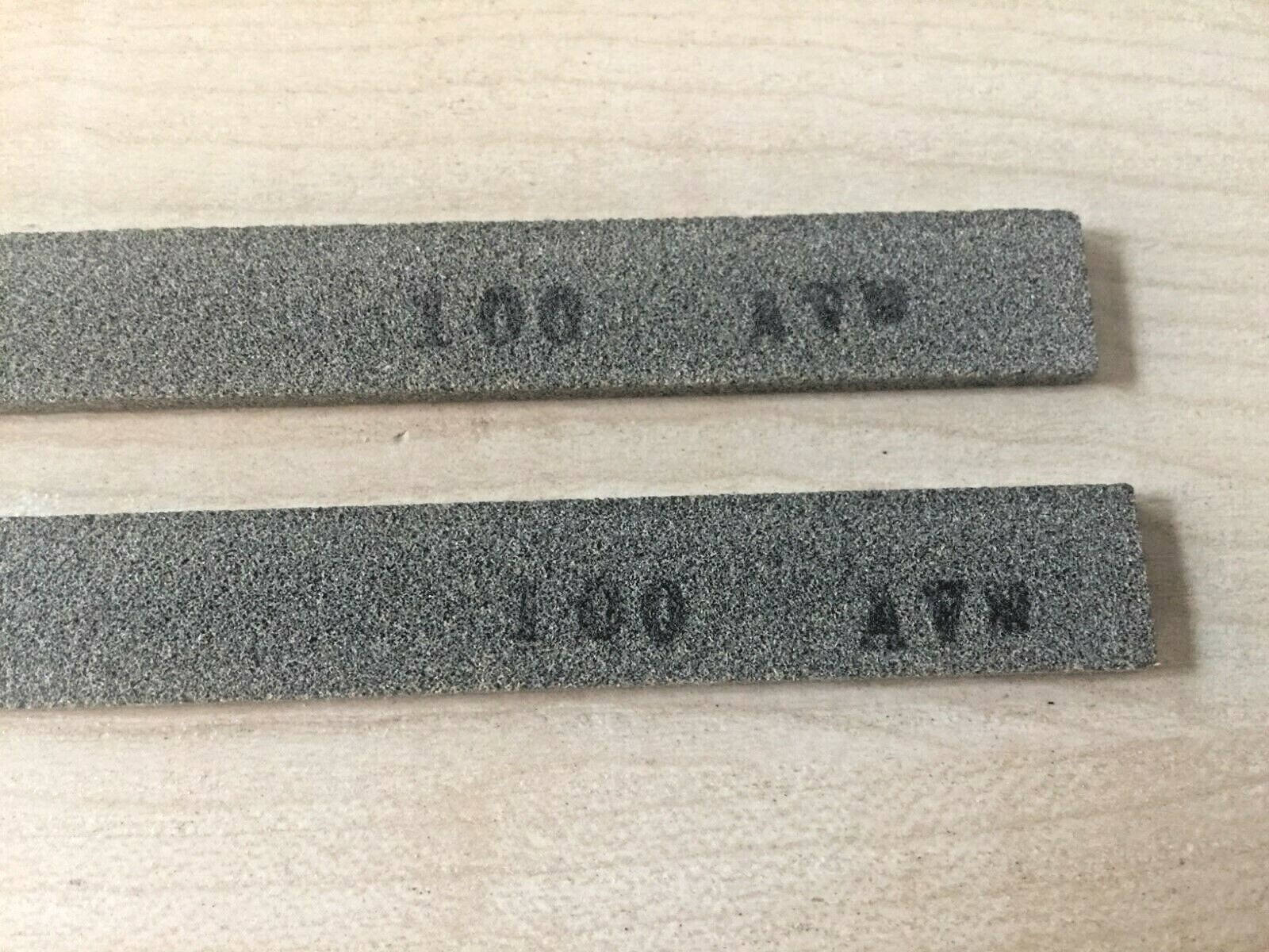 IAC AVM, 100 grit, Machinist Stone, 1/2×1/4×6″, 14 pieces lot