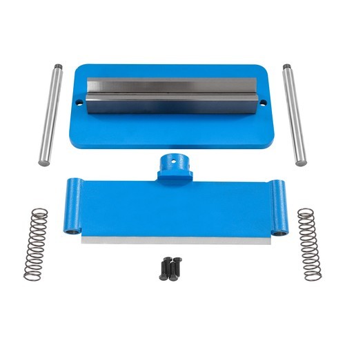 12″ Dual Spring Design Press Brake Attachment for Hydraulic Shop Presses Blue
