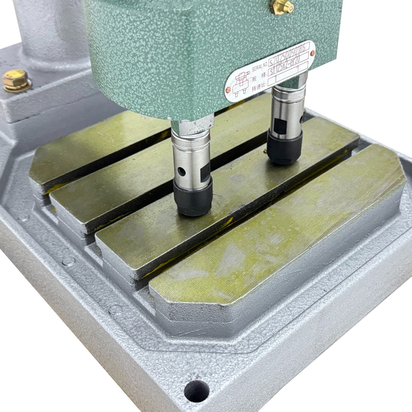 M2-M8 Geared Multi-Spindle Tapping Machine Auto Double-Head Thread Machining