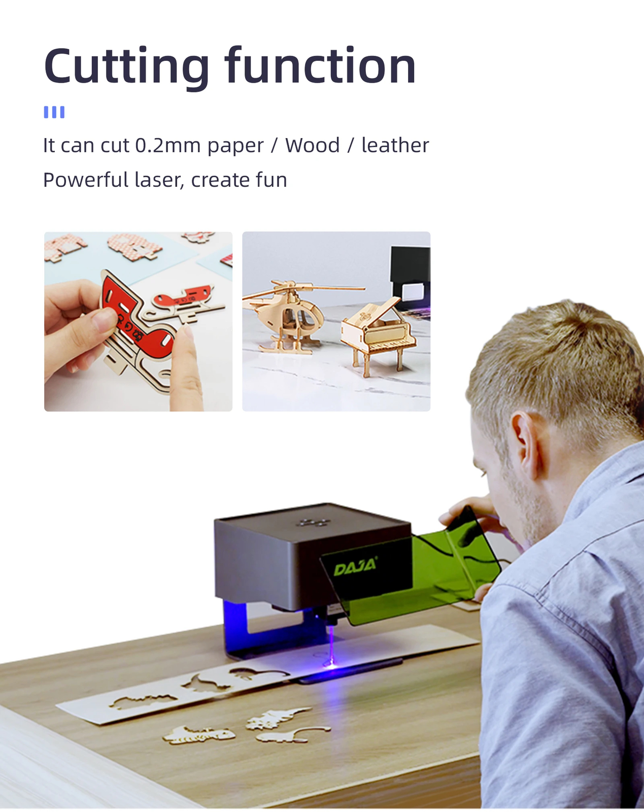 Laser Engraver CNC Diy DJ6 Laser Engraving Machine Fast Mini Logo Mark Printer