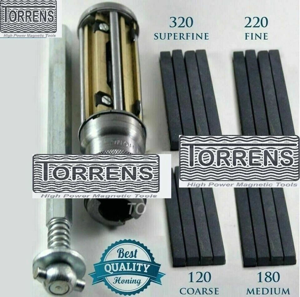 New Cylinder Engine Hone Kit 45 TO 65 MM Honing Machine + 4 Set Of Stones