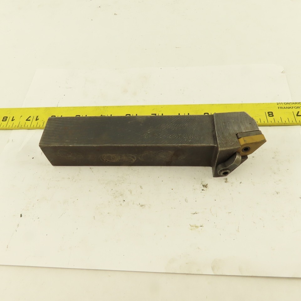 Carboloy MDJNR-20-5 1-1/4″ Square Shank Indexing Left Hand Tool Holder