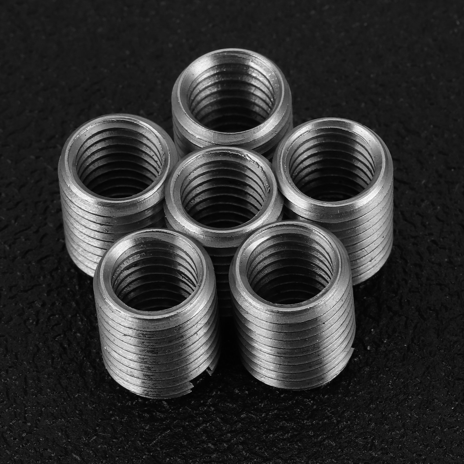 10X Thread Insert Kit Reducing Nuts Female M8x1.25 Male M10x1.25 12mm Length US@