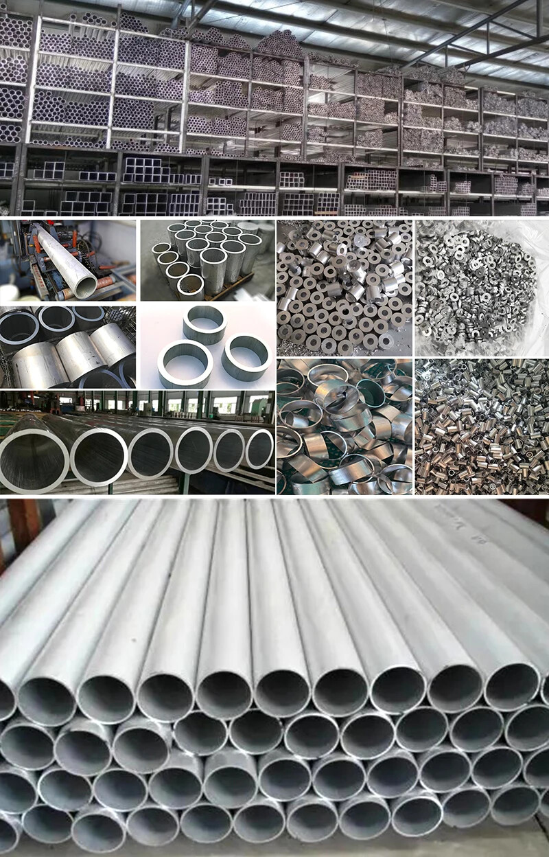 Aluminium Pipe Alloy Tube 4-50mm Thickness OD Straight 300mm 500mm Long Round