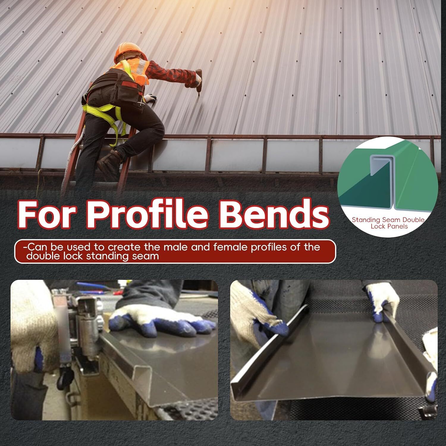 2204 Uni Bender Sheet Metal Bending Tool, Adjustable Bend Height From 3/8″ to 8″