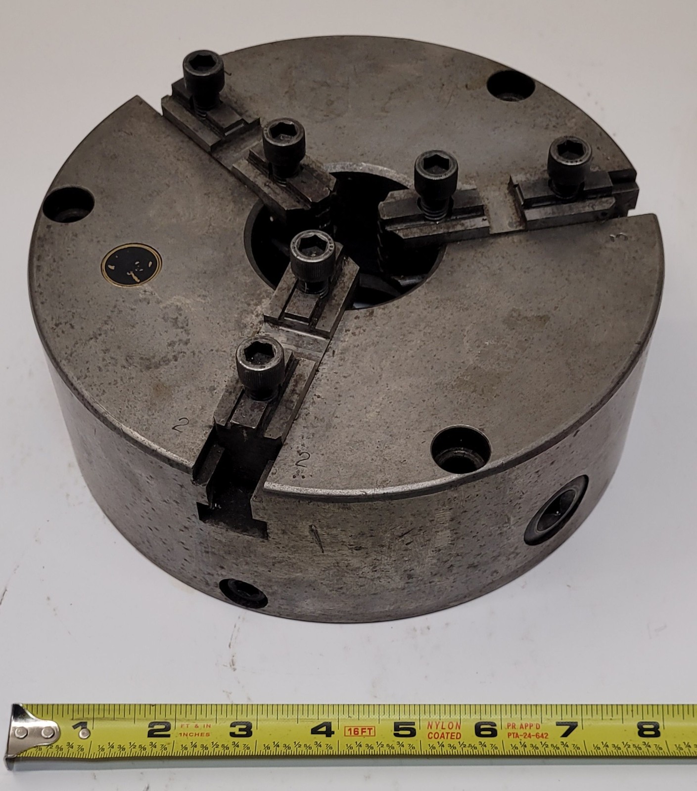 Bison 8″ – 3 Jaw Adjustable Chuck