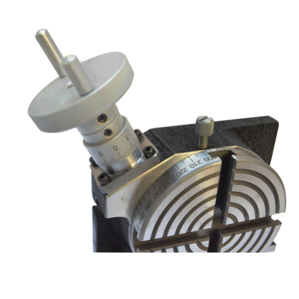 4″ Horizontal Vertical Precision Rotary Table High Quality H/V Milling Drilling