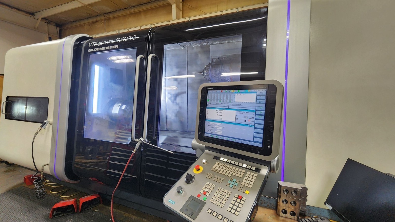2013 DMG MORI CTX GAMMA 2000TC MILL TURN, SIEMENS