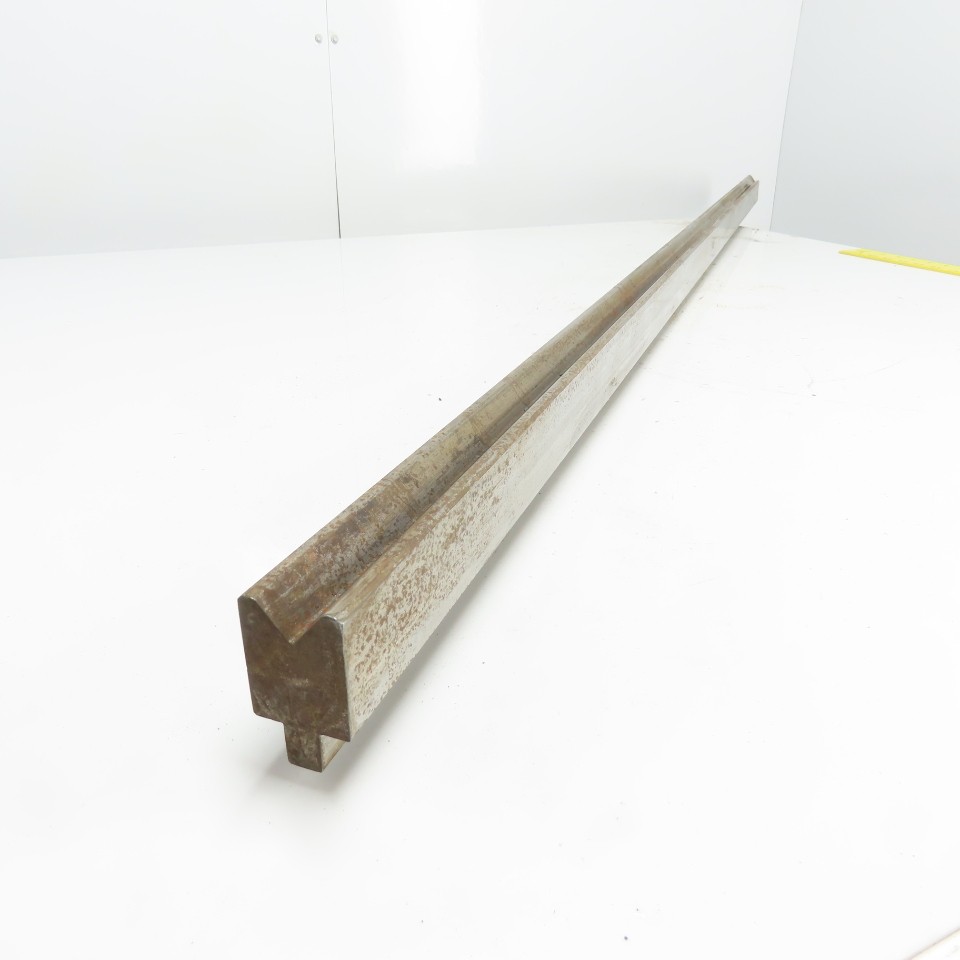 72-1/2″ Long Press Brake 90° V-Forming Angle Die Block 1/2″ Tang 2-3/8″ Tall