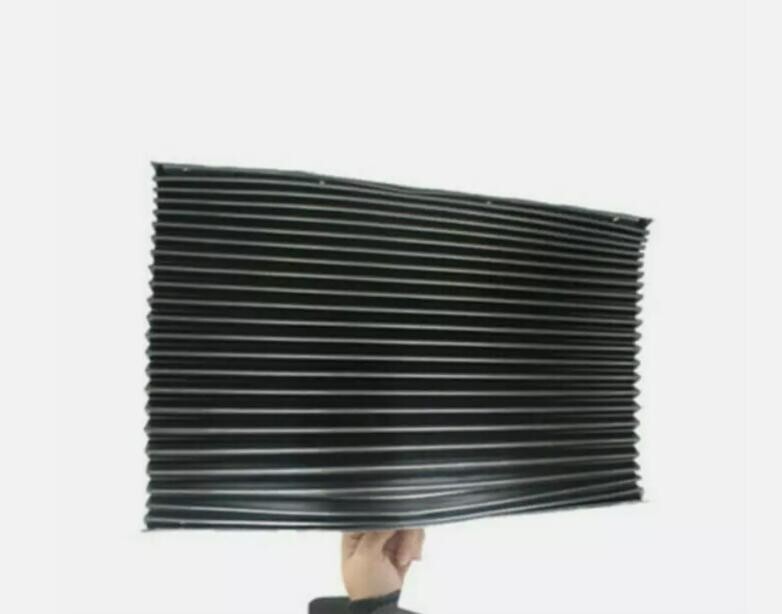 Milling Machine Part Accordion Type Mill Retractable Way Rubber Cover 400 * 600
