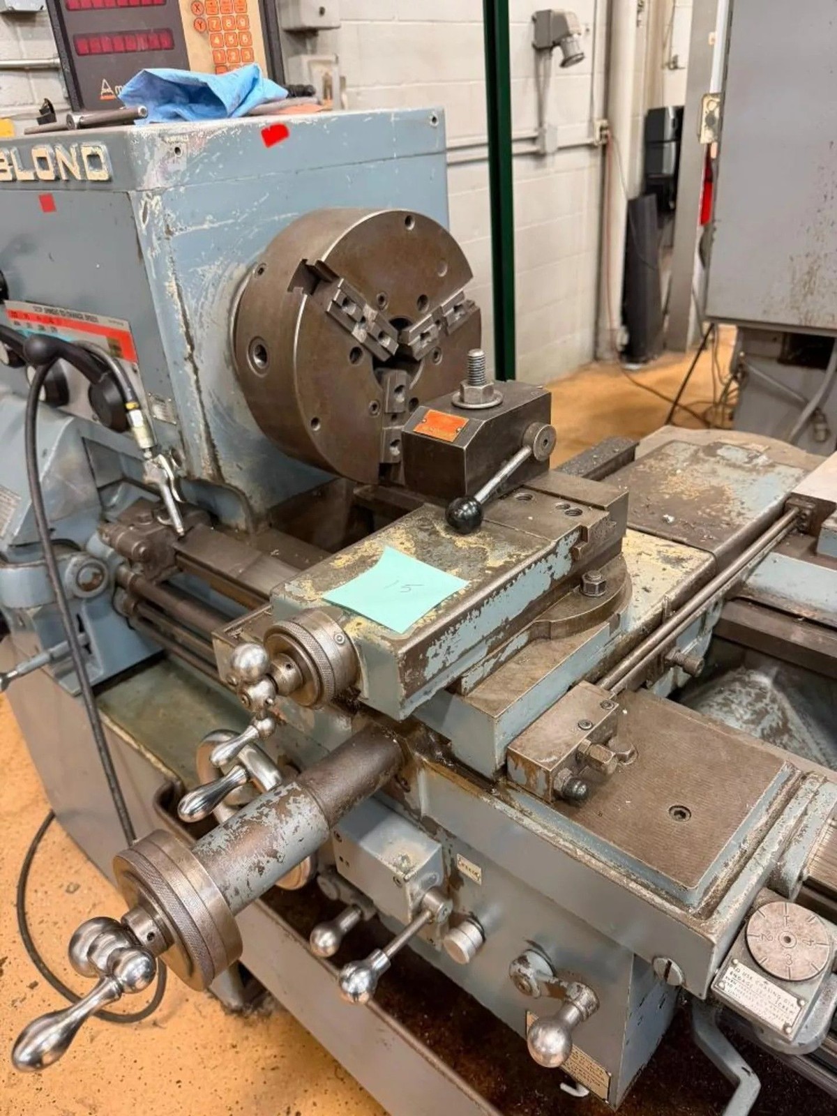 19″ x 54″ LeBlond Regal 6E Engine Lathe w/Anilam DRO