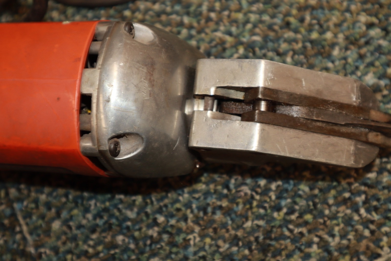 Vintage Used Ram # R-100 Heavy Duty Sheet Metal Shear Corded Tool