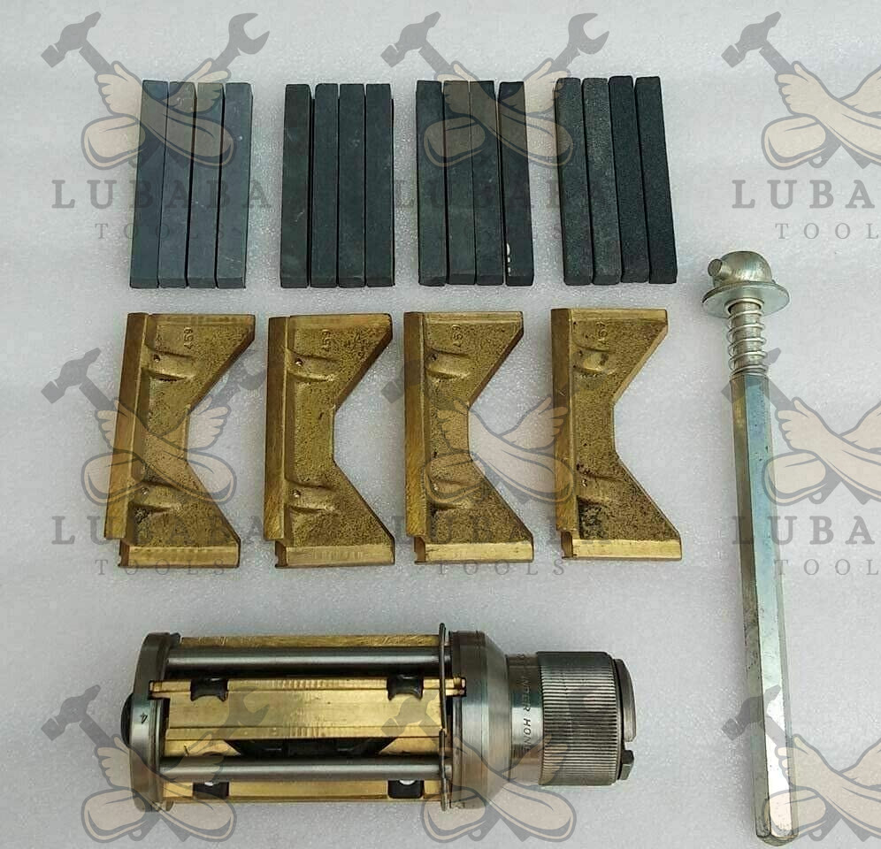 Cylinder Engine Hone Kit 34 TO 60MM Honing Machine + Diamond Stones MEDIUM 180
