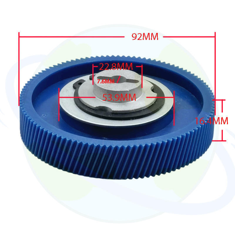 Milling Machine Part 92mm Gear & Hub For ALSGS AL-310S Servo Power Feed Model