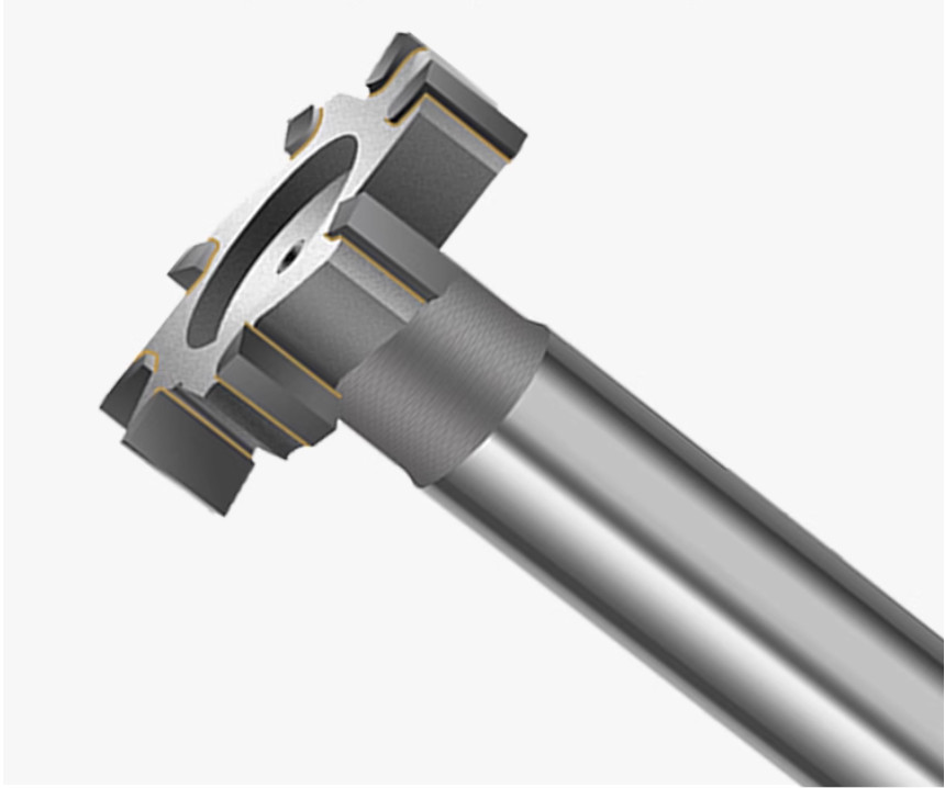 Milling Cutter Lengthened Welding T-cutter Tungsten Steel T-slot Cutter D：16MM