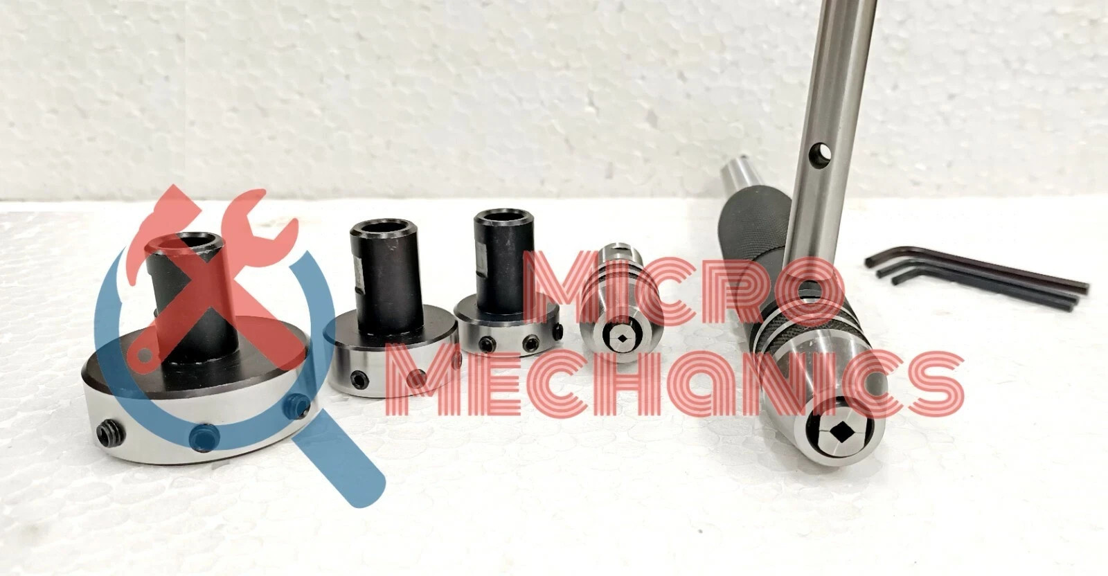 3MT Lathe Tailstock Tap And Die Holder set Sliding Floating Type MT3 Shank INCH