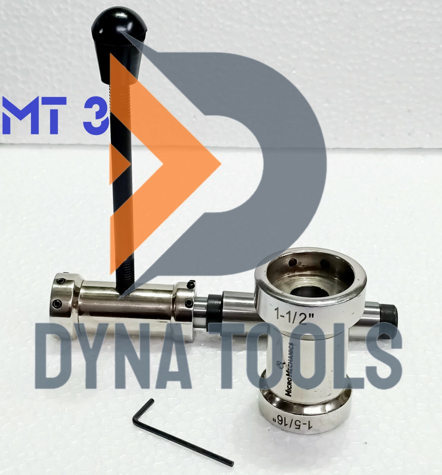 Lathe Tailstock Die Holders Set Floating Type MT3 SHANK – Hold Inch Size Dies