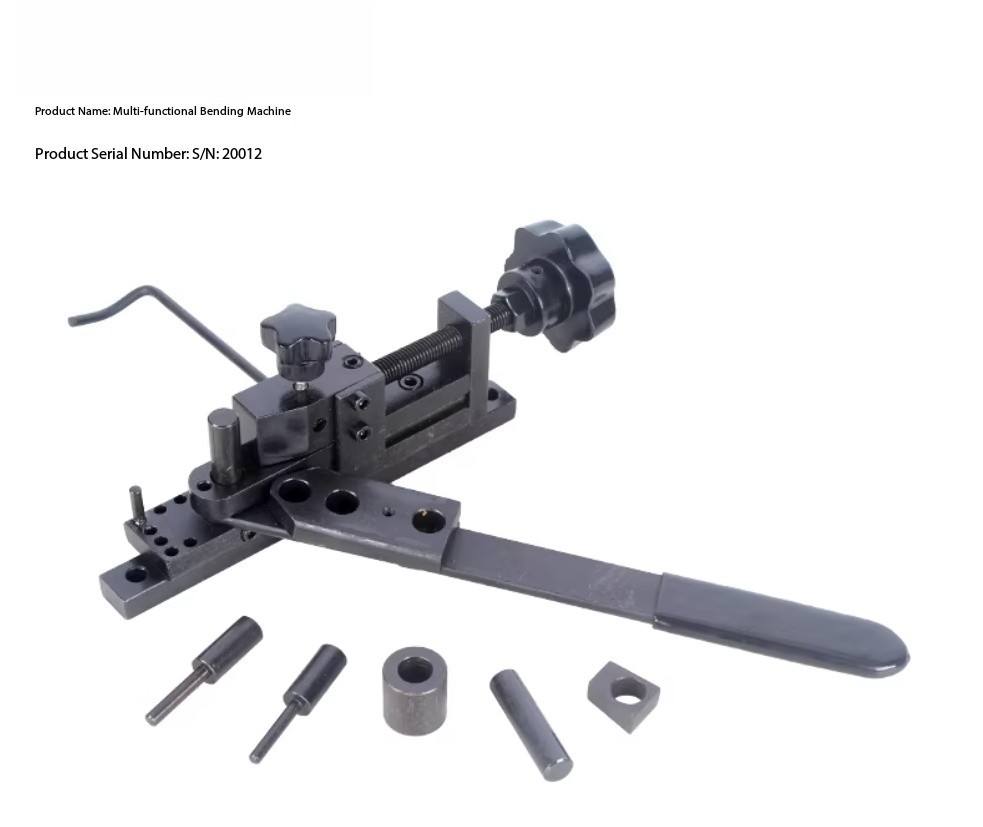 Small Manual Multi-Function Bending Machine DIY Bending Machine Stainless Steel