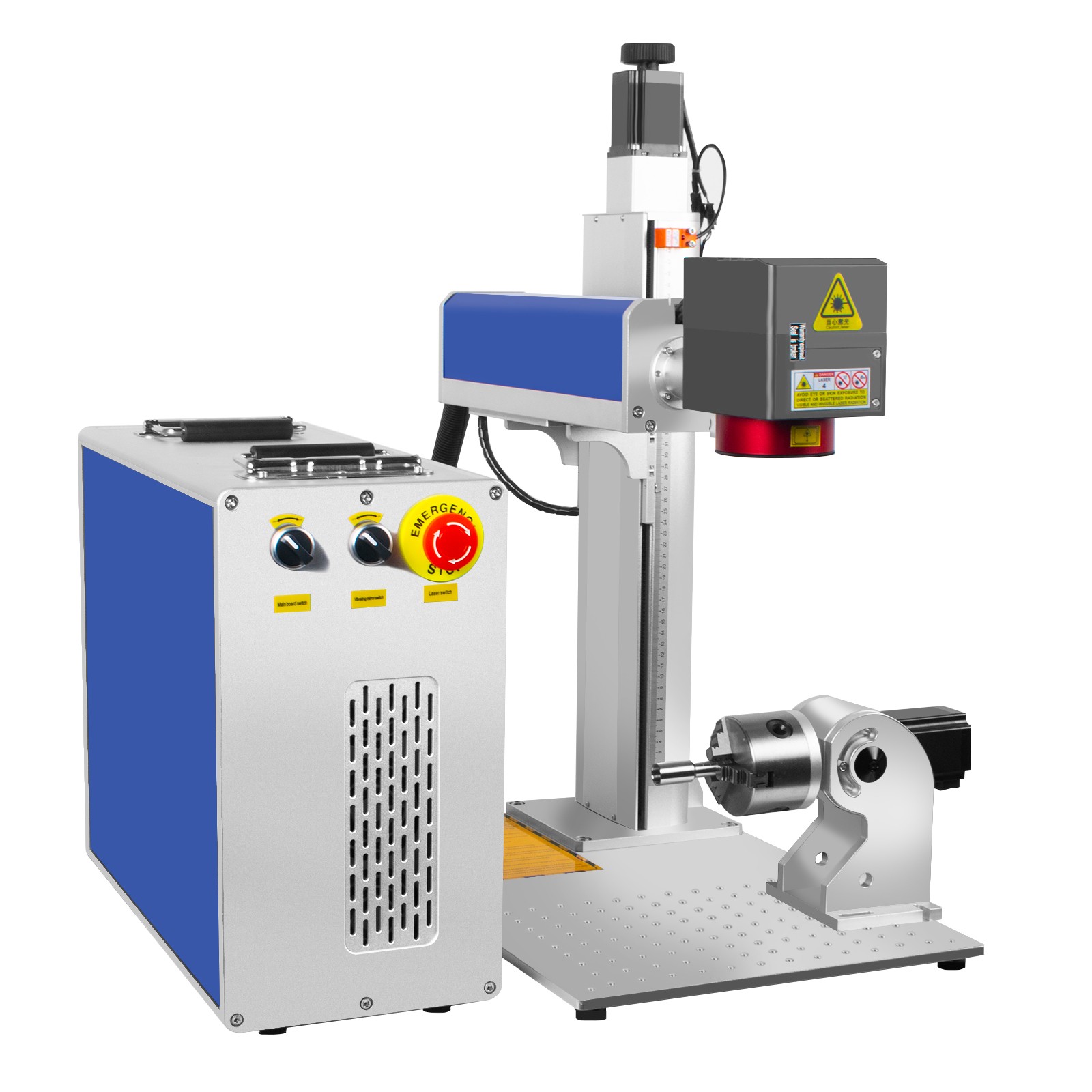 60W 2.5D JPT Mopa M7 Fiber Laser Marking Machine Metal Deep Relief Engraving AU