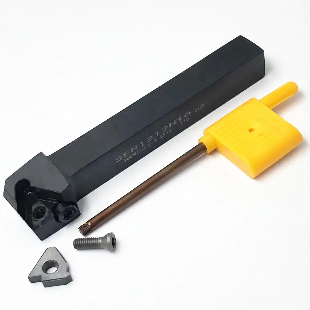Carbide CNC Thread Turning Tools Holder SER1212H16 for MMT16ER Inserts Parts