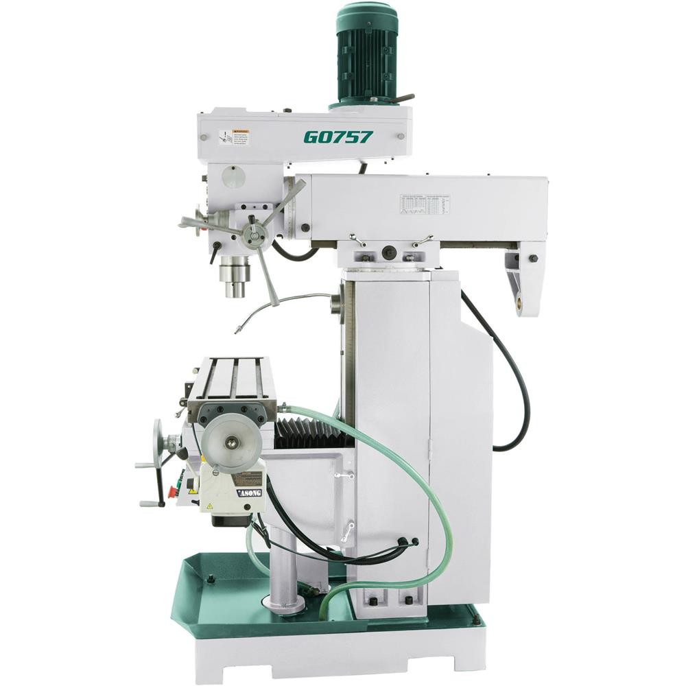 G0757 9″ x 39″ 2 HP Horizontal/Vertical Mill with Power Feed