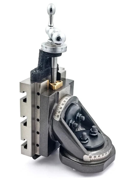 Swivel 2 Way Milling Vertical Slide 125 mm x 100 mm for Lathe Milling Super 7 ML