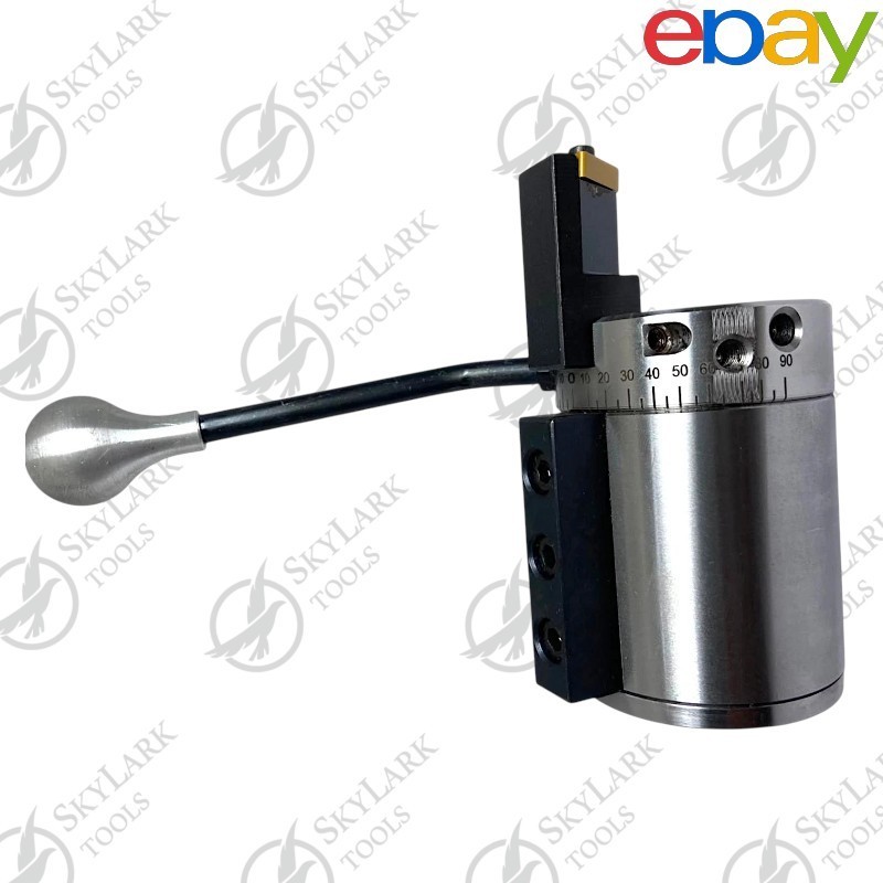 60mm Radius Lathe Ball Turning Attachment with TNMG16 Carbide Insert | Metric