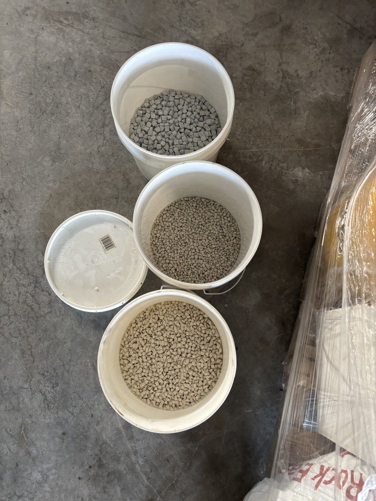400 LBS. MISC. Blast Tumbling Media Shot Tumbler Finishing Whole Pallet