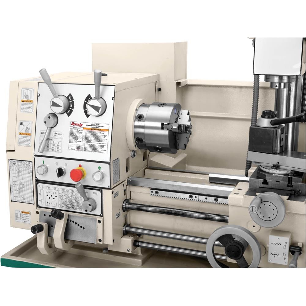 G0791 12″ x 36″ Combination Gunsmithing Lathe/Mill