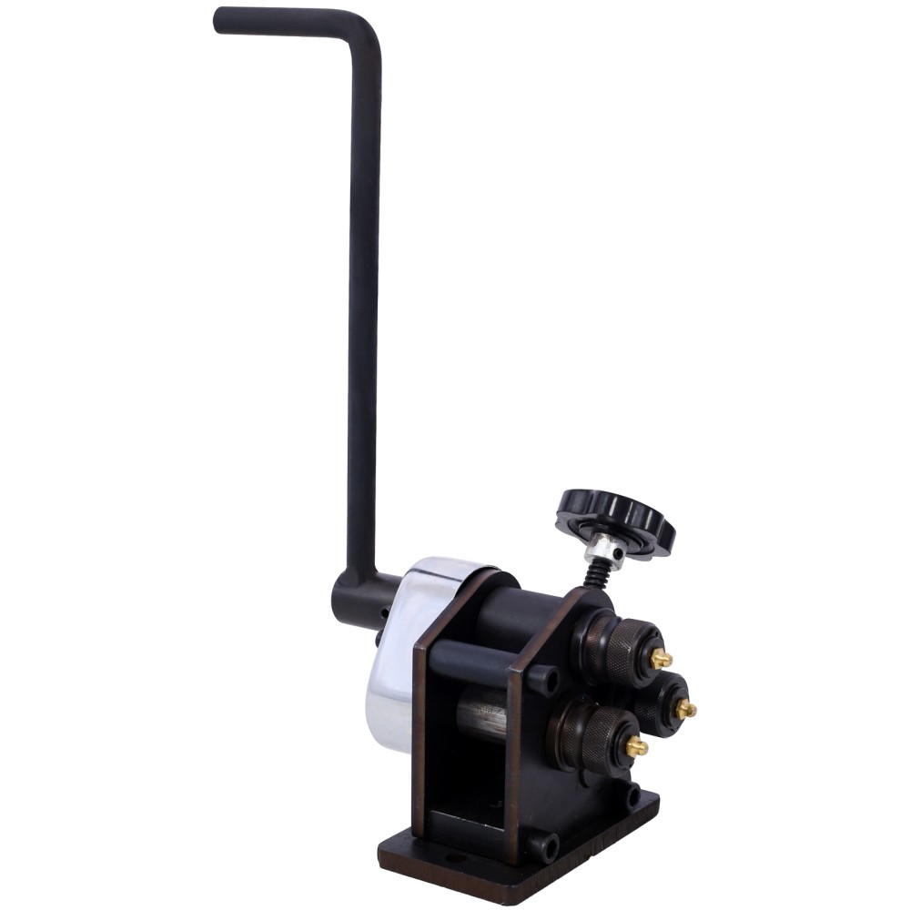 3″ Manual Ring Roller Bender, Hand Crank, For Round & Flat Steel