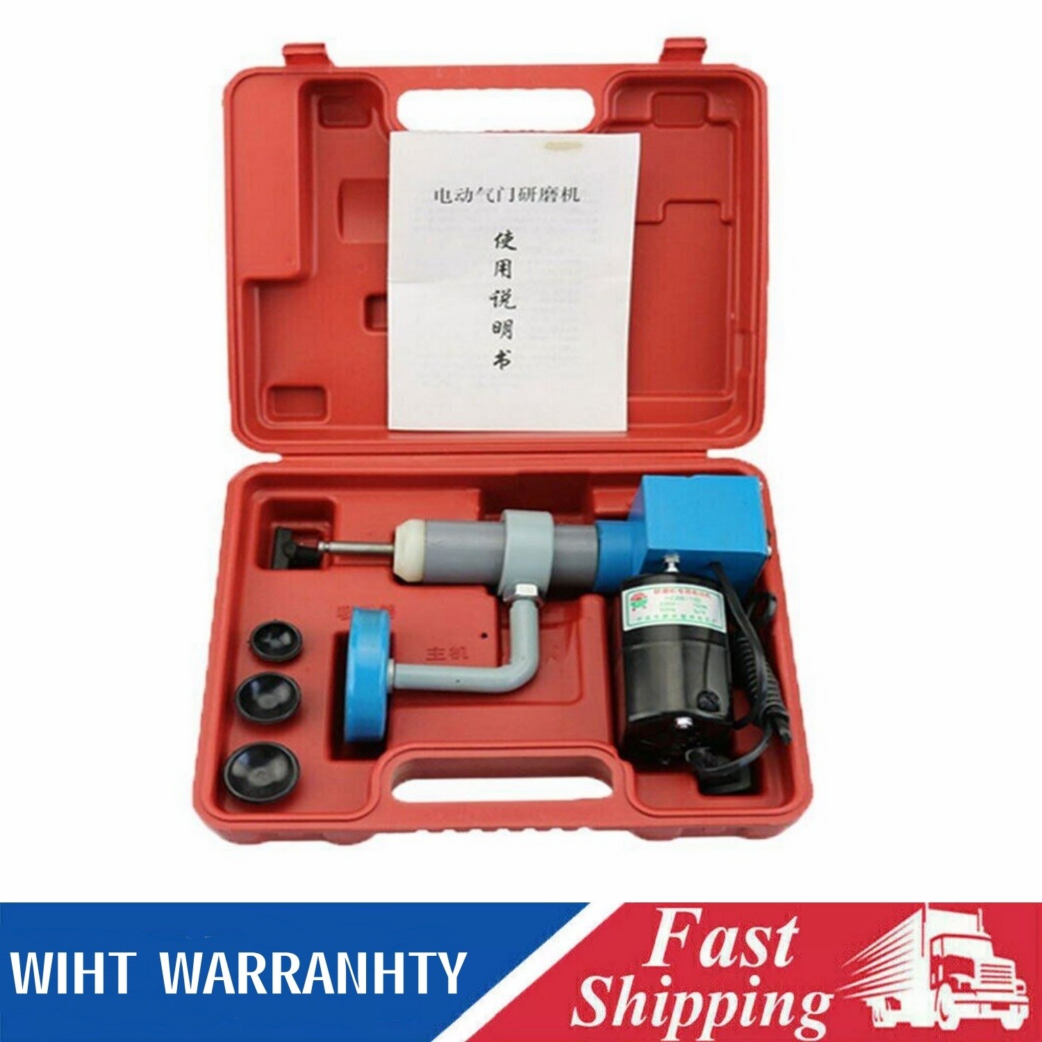 150W Electric Valve Grinding Machine 130mm Valve Grinder Car Engine Repair Tool