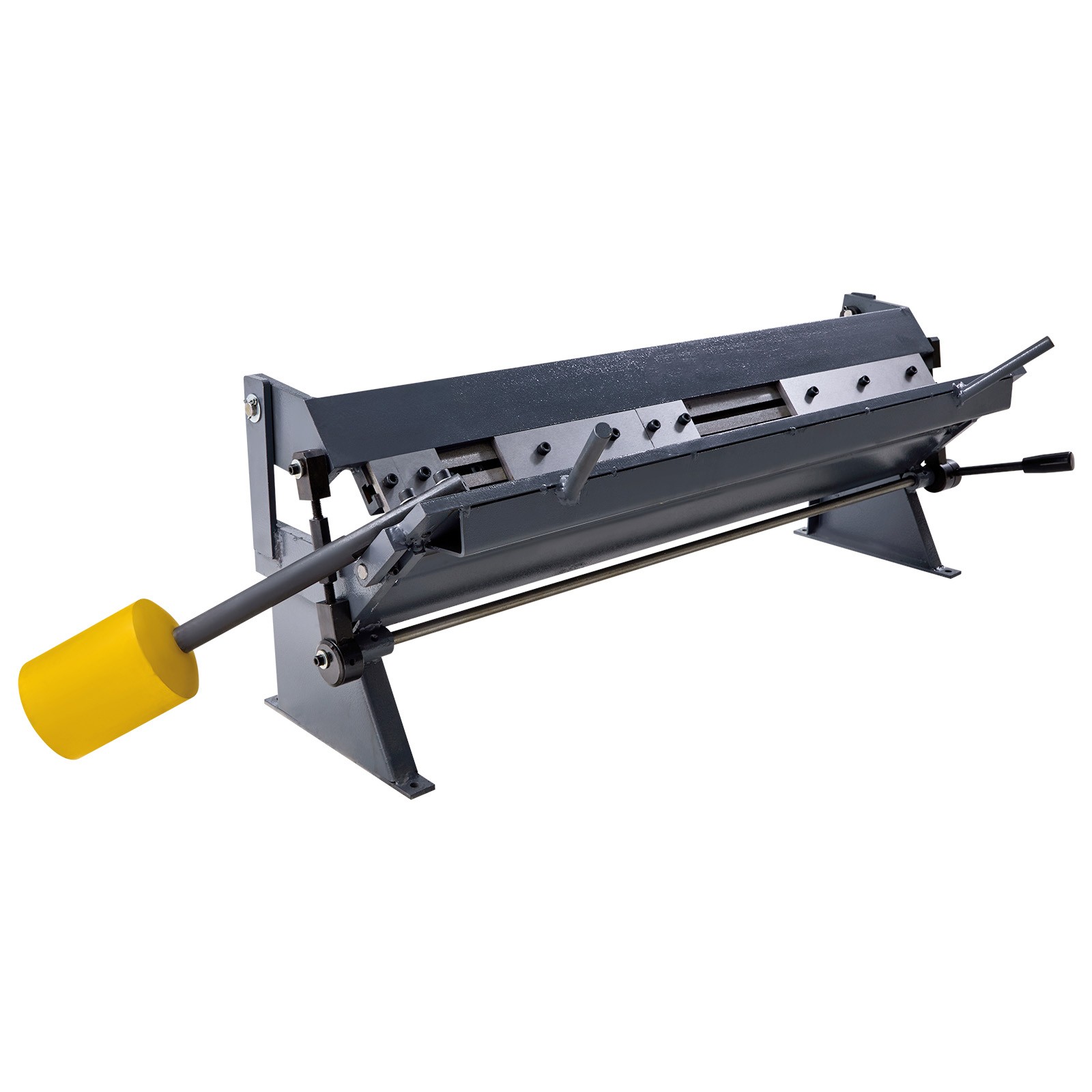 36 in Box and Pan Brake 0-135° 16 Ga Sheet Metal Bending Brake Bender 6 Fingers