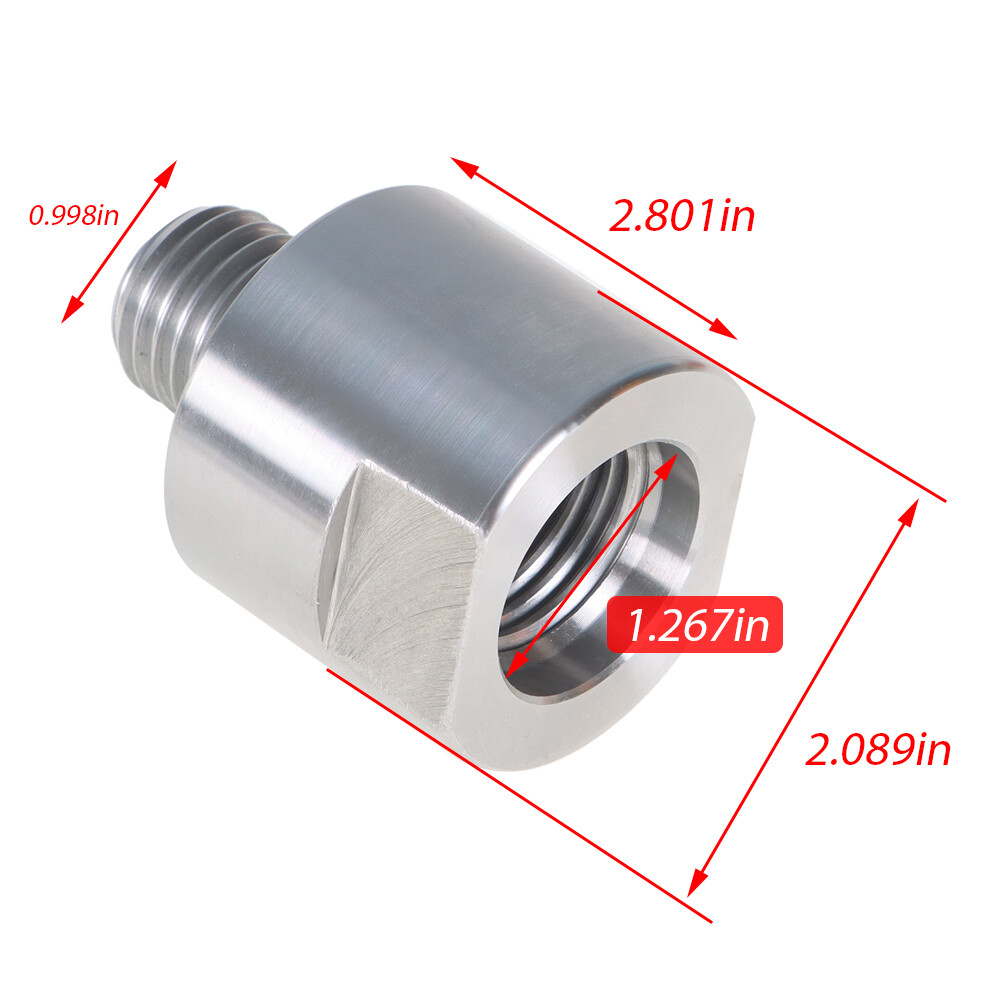 Woodworking Lathe Headstock Spindle Adapter 1-1/4″ x 8tpi To 1″ x 8tpi