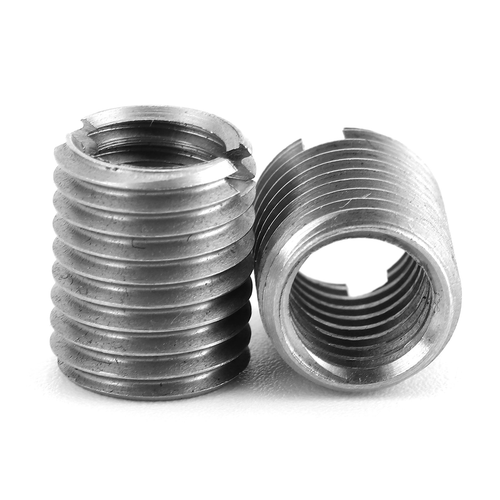10X Thread Insert Kit Reducing Nuts Female M8x1.25 Male M10x1.25 12mm Length US@