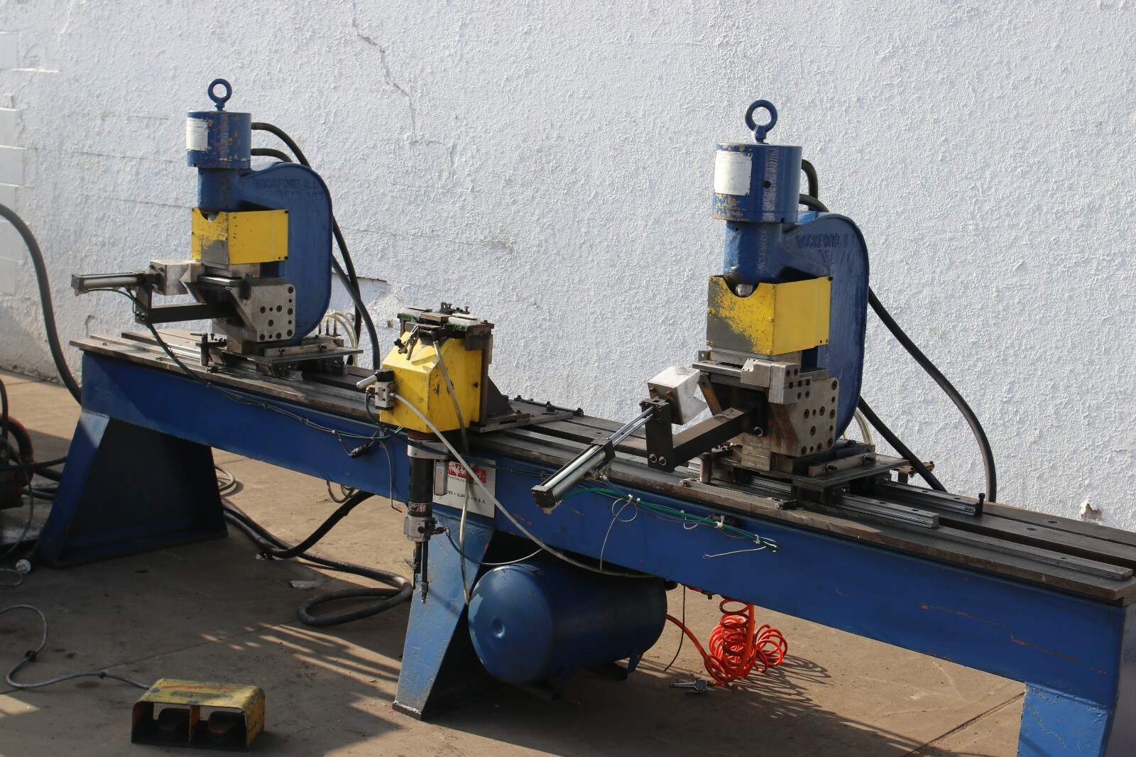 (2) 50 TON WHITNEY ADJUSTABLE PUNCH SYSTEM: YODER #71353
