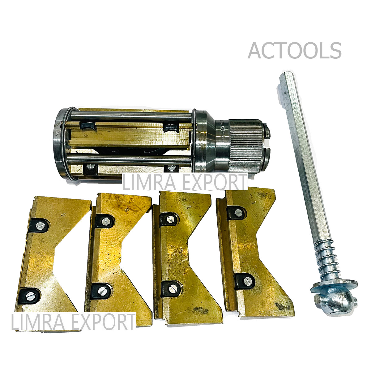 New Cylinder Engine Hone Kit 2-1/2″ To 5-1/2″ Honing Machine + 4 Set Of Stones