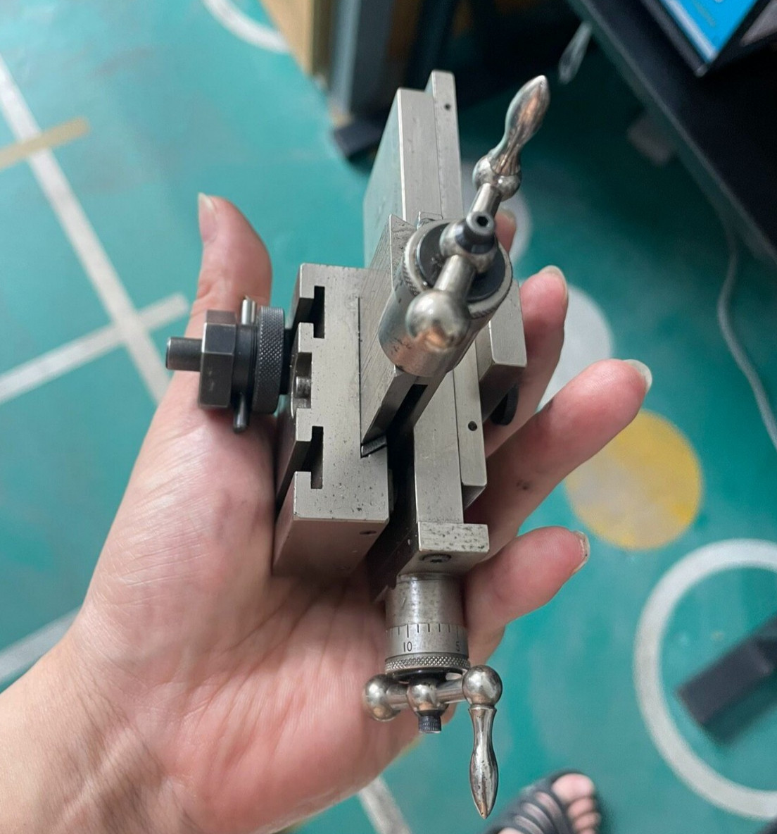 Levin USA 8mm Watchmaker Lathe Compound Cross Slide Rest Tool Precision Tooling