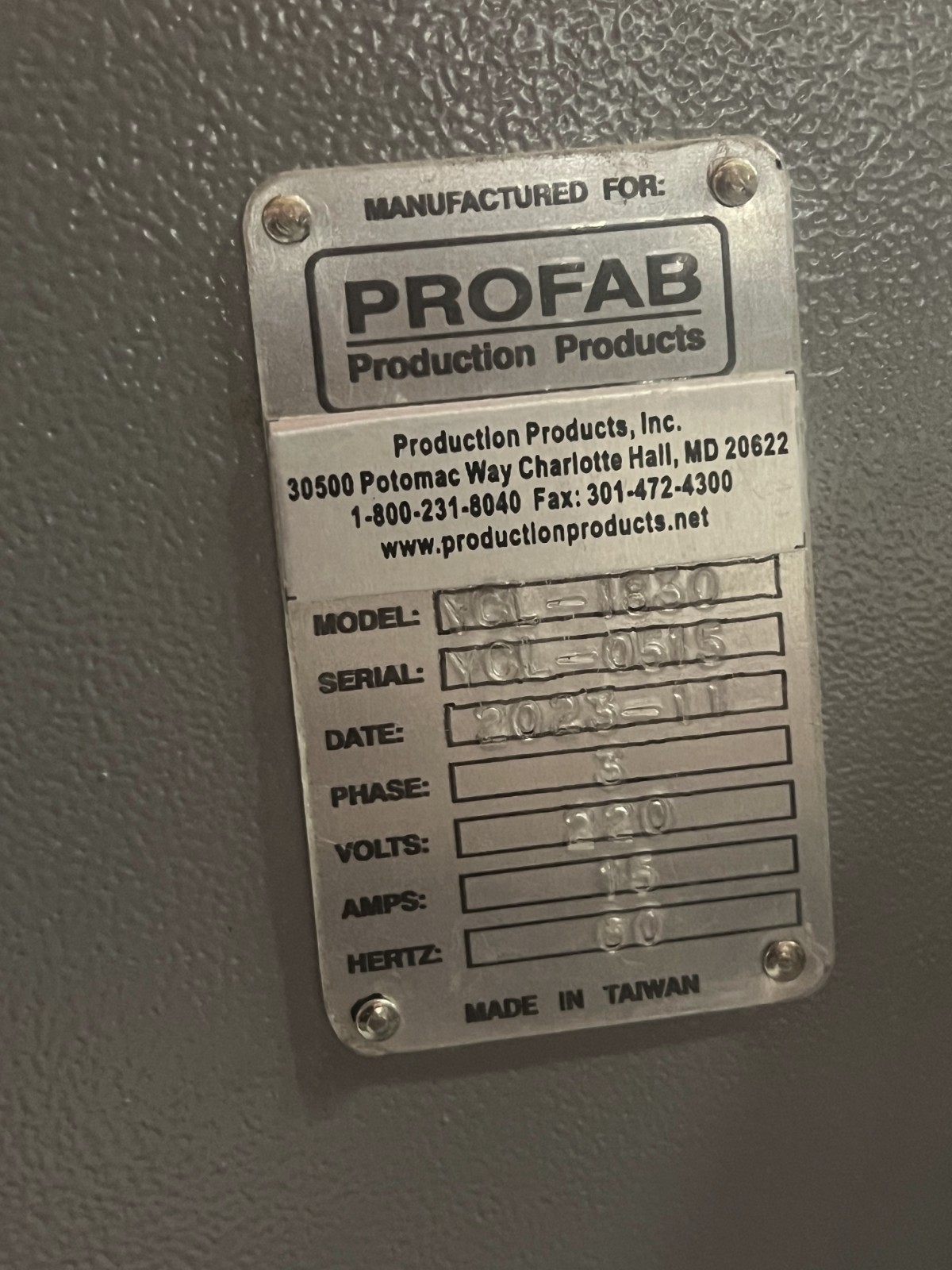 PPI ProFab Power Folder – CNC Hydraulic Box & Pan Finger Brake 6′ x 16ga