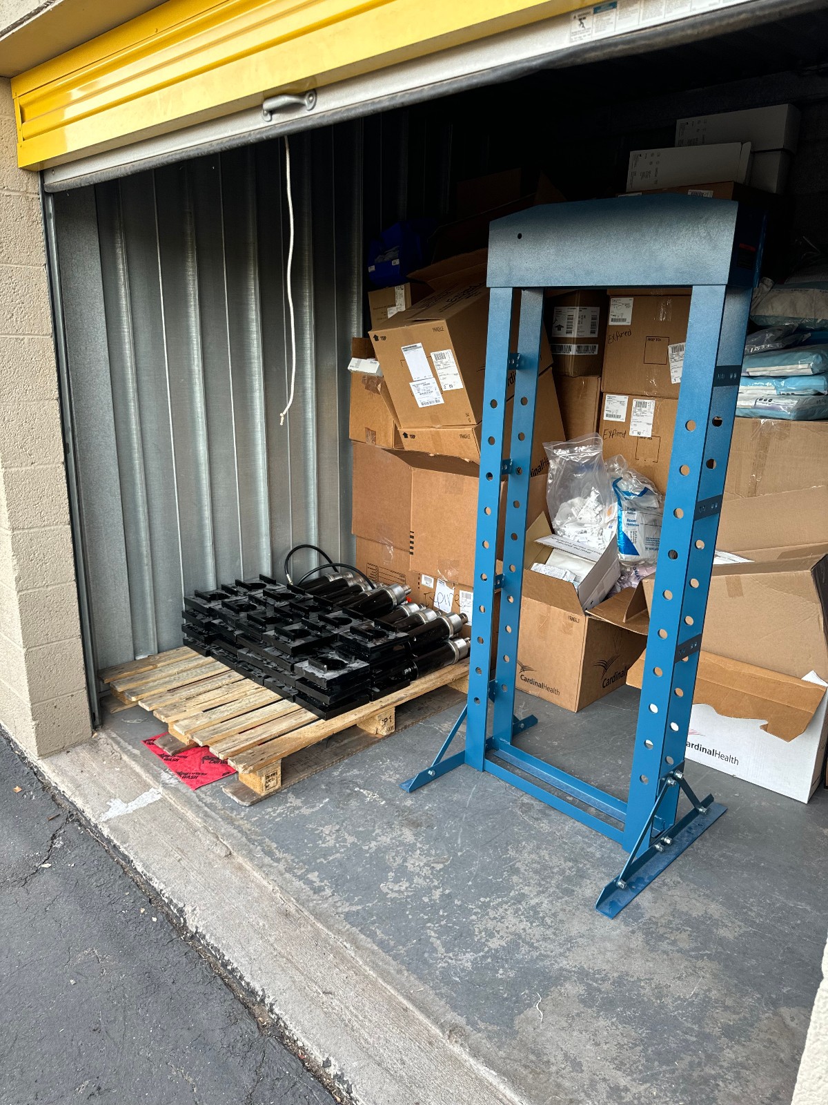 Bailey Hydraulic H-Frame Shop Press 30 Ton Max Pressure FRAME ONLY